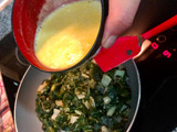 Omelette-tortilla rápido de acelgas