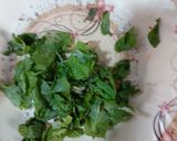 A picture of step 1 of Cumin mint lassi.