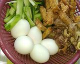 Foto langkah ke 2 dari resep Gulai ati ampela dan telor kuah susu.
