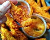 Breaded Curried Coconut Chicken Gougons recipe step 5 photo