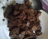 A picture of step 4 of Mutton kaleji.