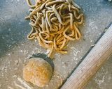 Pas rețetă Home made noodles cu vita si bok choy 1 fotografie