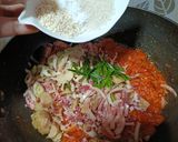 Foto langkah ke 3 dari resep Tongkol Suwir Kecombrang.