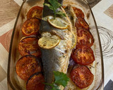 Foto del paso 5 de la receta: Lubina al horno con verduras