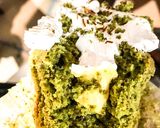Foto del paso 4 de la receta Cupcakes de Matcha con maracuyá y merengue italiano tostado
