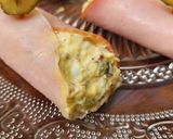 Foto del paso 4 de la receta: 🍢🍸Canapé de lomito ahumado relleno de pepinillo, huevo y mostaza 🍢🍸