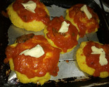 Foto del paso 4 de la receta: Bombas express de polenta rellenas de queso