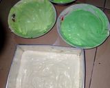 Foto langkah ke 2 dari resep Bolu lapis pandan 4 telur.