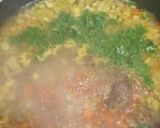 A picture of step 4 of Vegetable soup.