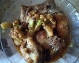 A picture of step 11 of Cauliflower bhetki fish curry.