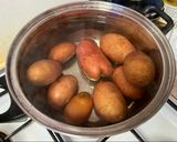 Vegán rakott krumpli recept fázis 1 fotója