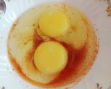 A picture of step 2 of Bread Omelette Mini Bites 🤩😋😍.