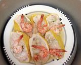 Foto langkah ke 11 dari resep Tahu Kukus Udang.