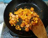 Foto langkah ke 6 dari resep Pizza sweet corn sosis cheese.