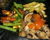 Foto langkah ke 4 dari resep Steak Daging Ala ala.