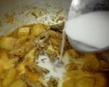 Saloona Djaj Bil Fahm (smoked flavour chicken curry) langkah memasak 8 foto