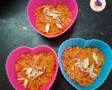 A picture of step 2 of Gajrela Mini Cakes.