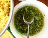 รูปขั้นตอนการทำที่ 3 ของ ข้าวผัดหมกไก่ทอด