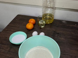 Budín de mandarina esponjoso