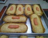 Foto langkah ke 3 dari resep Roti gandum sosis lembut.
