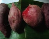 Foto langkah ke 1 dari resep Puding Santan Ubi Ungu.