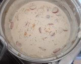 Foto del paso 3 de la receta: Ricos espirales a la crema de sofrito de verduras y vienesas
