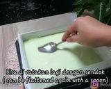 Foto langkah ke 5 dari resep Resep Pandan Sponge Cake (Selembut kapas).
