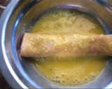 Foto del paso 3 de la receta: Rollos de jamón con queso empanizados