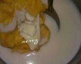 A picture of step 5 of Mango ShriKhand.