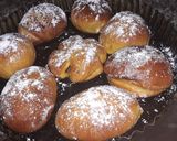 Une image de l'étape 7 de Brioches farcies au chocolat.