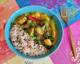 Foto del paso 6 de la receta: Curry de pollo y pak choi