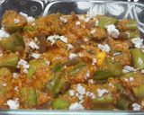 A picture of step 3 of Potol narkol posto(parwal with coconut and poppy paste).
