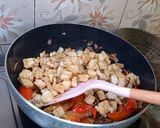Foto langkah ke 3 dari resep Tahu kerang saus tiram.