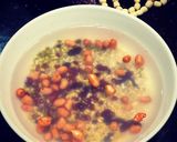 A picture of step 1 of Eight Treasure Congee.