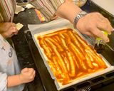 Foto del paso 2 de la receta Pizza de atún y maíz hecha por Cris