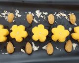 A picture of step 2 of Almond Orange Sandesh.