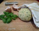 Foto del passaggio 1 della ricetta Lasagnette con basilico al pesto