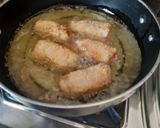 A picture of step 11 of Rice bread roll(leftover rice).