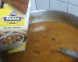 A picture of step 6 of Sambhar.