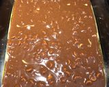A picture of step 6 of Peanut Butter Chip Cheesecake Brownies.