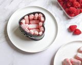 Une image de l'étape 2 de Mini charlotte à la framboise (pour 2).