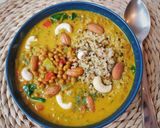 Foto del paso 7 de la receta Curry de lentejas, verduras y frutos secos