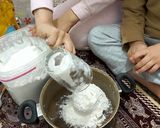 عکس مرحله 1 از دستور خمیربازی برای بچه ها