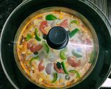 वेज पिज़्ज़ा (Veg pizza recipe in Hindi) रेसिपी चरण 5 फोटो