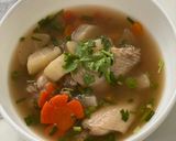 รูปขั้นตอนการทำที่ 4 ของ ตุ๋นไก่หัวไชเท้า