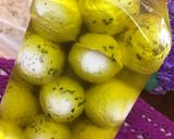 صورة لخطوة 1 من وصفة لبنة بالزعتر والقزحه 😍😋💪