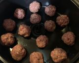 A picture of step 1 of Swedish meat balls.