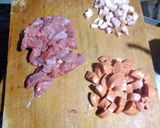 Foto del paso 2 de la receta: Guisito de porotos con chorizo Colorado y panceta