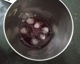 A picture of step 1 of Cotton candy cocktail.