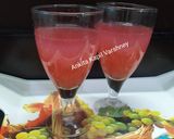 A picture of step 1 of Pink (Falsa Juice).